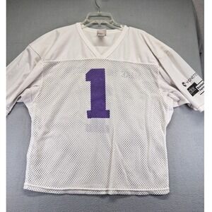 Rawling Jersey #1 White Size XL Make the Connection